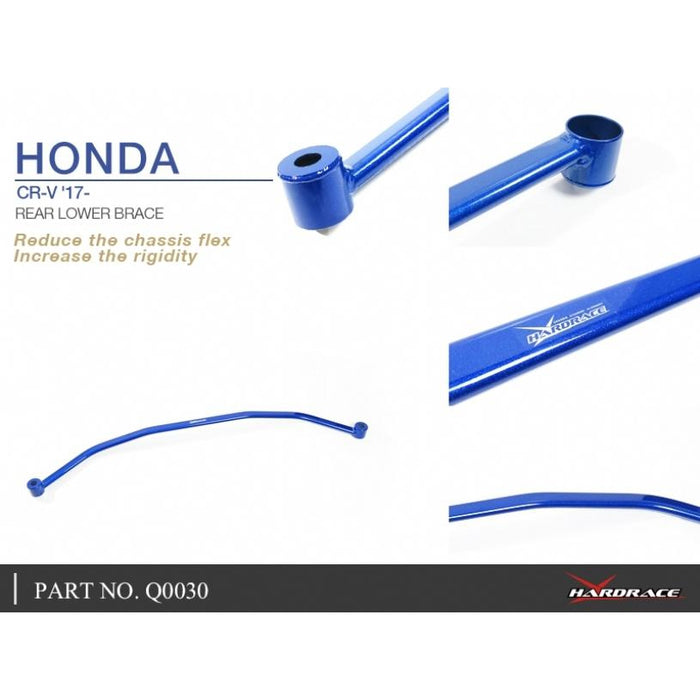 Hardrace Rear Lower Brace Honda, 17-Present