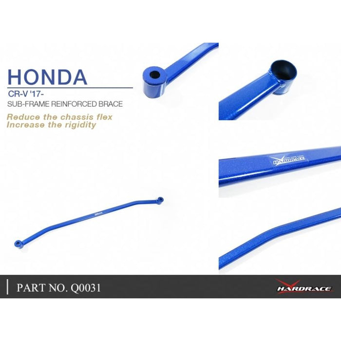 Hardrace Subframe Reinforced Brace Honda, 17-Present