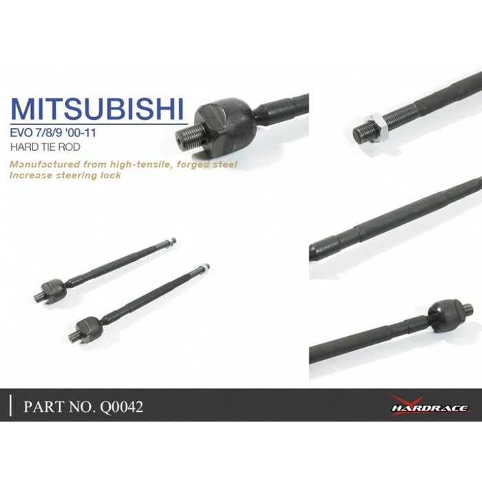 Hardrace Hard Tie Rod Mitsubishi, Lancer Evo, Ct9A