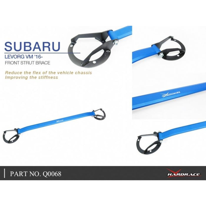 Hardrace Front Strut Bar Subaru, Impreza, Levorg, 14 -, Wrx/Sti Va 14-