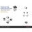 Hardrace Rear Upper Arm Bushing Toyota, Avensis, Celica, T250 03 09, T230 Series 99-06