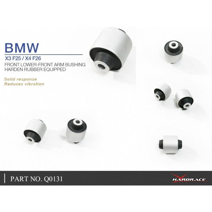 Hardrace Front Lower-Front Arm Bushing Bmw, X3, X4, F25 11-17, F26 14-Present