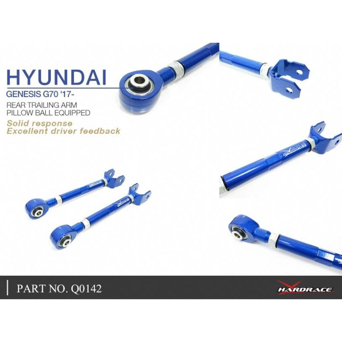 Hardrace Rear Trailing Arm Hyundai, Kia, Genesis, Stinger, Ck 18-Present, G70 18-Present