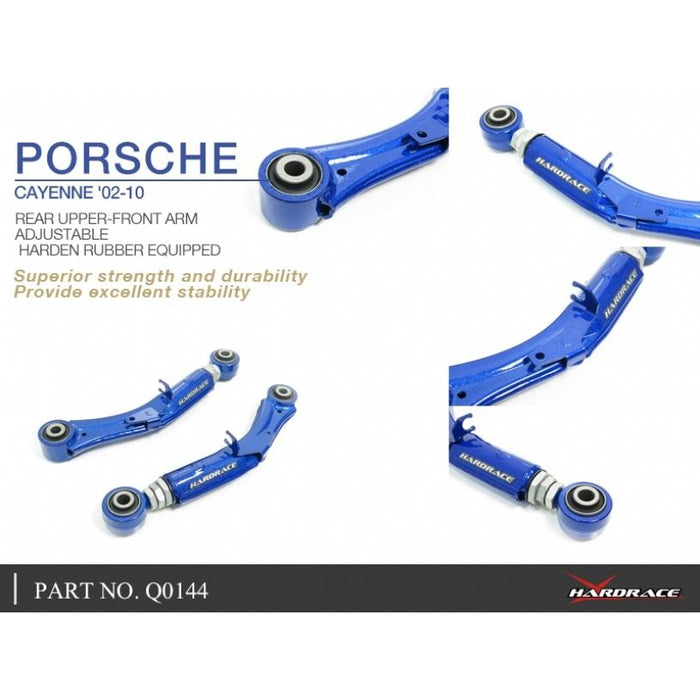 Hardrace Rear Upper-Front Arm Adjustable Porsche, Cayenne, 02-10