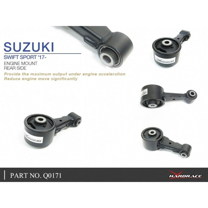 Hardrace Engine Mount, Rear Suzuki, Swift, Zc33 17-Present
