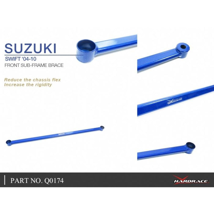 Hardrace Front Subframe Brace Suzuki, Swift, Zc31 04-10
