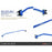Hardrace Rear Lower Brace Suzuki, Swift, Zc31 04-10
