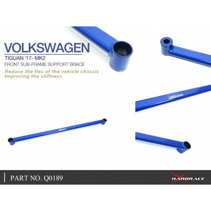 Hardrace Front Subframe Support Brace Skoda, Volkswagen, Kodiaq, Tiguan, 17-Present, 16-Present
