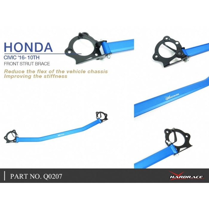Hardrace Front Strut Bar Honda, Civic, Fc