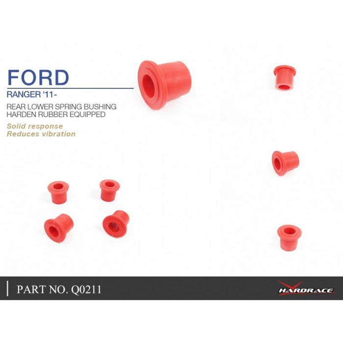 Hardrace Rear Lower Spring Bushing Usa, Ranger, 12-Present