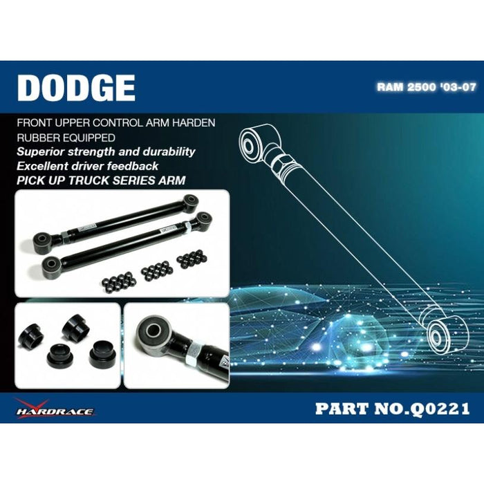 Hardrace Front Upper Control Arm Lift 40~90 Inches Dodge, Ram, 2500 03-07