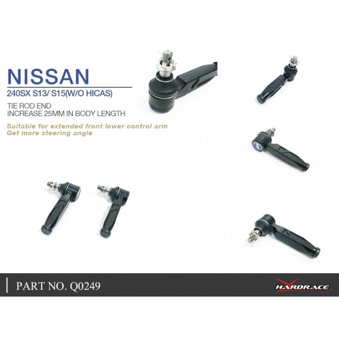 Hard Race Tie Rod End (Increase 25Mm In Body Length) Nissan, Silvia, S14/S15