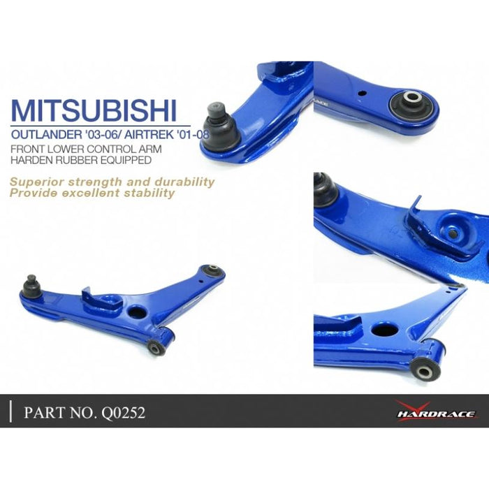 Hard Race Front Lower Control Arm Mitsubishi, Outlander, 03-06