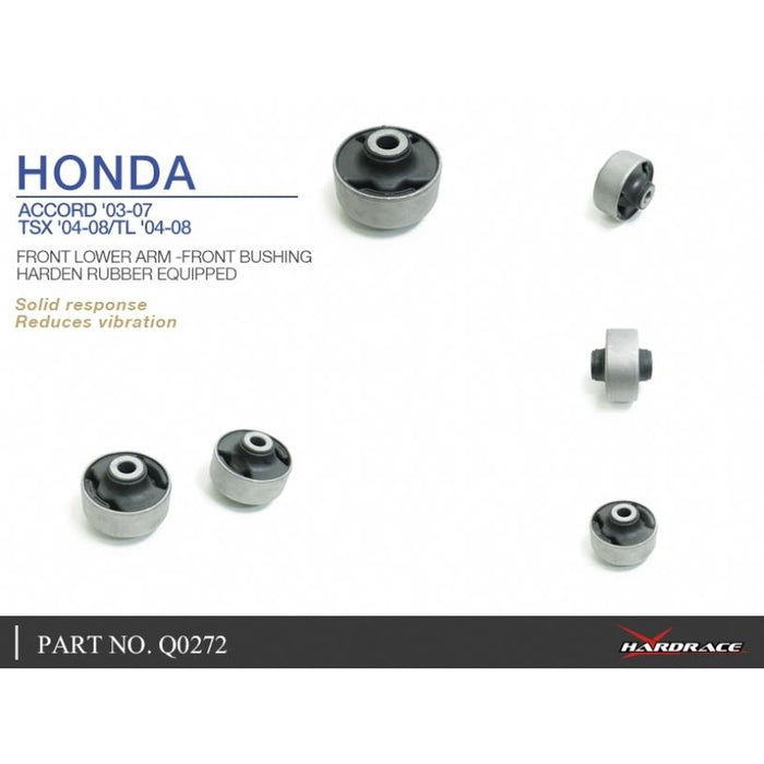 Hardrace Front Lower Arm Front Bushing Honda, Accord Tl, Euro, Tsx, Cl7/8/9, Cl9, Ua6 04-08
