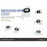 Hardrace Front Lower Control Arm Bushing Rear Mercedes, A-Class, B-Class, Cla-Class, C117 14-19, W176 12-18, W246 11-18