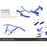 Hardrace Rear Lower Brace Focus, Mk3