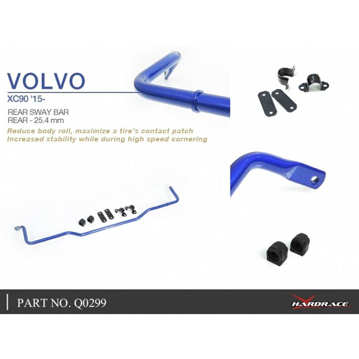 Hardrace Rear Sway Bar 25.4Mm Volvo, Xc90, 15-Present