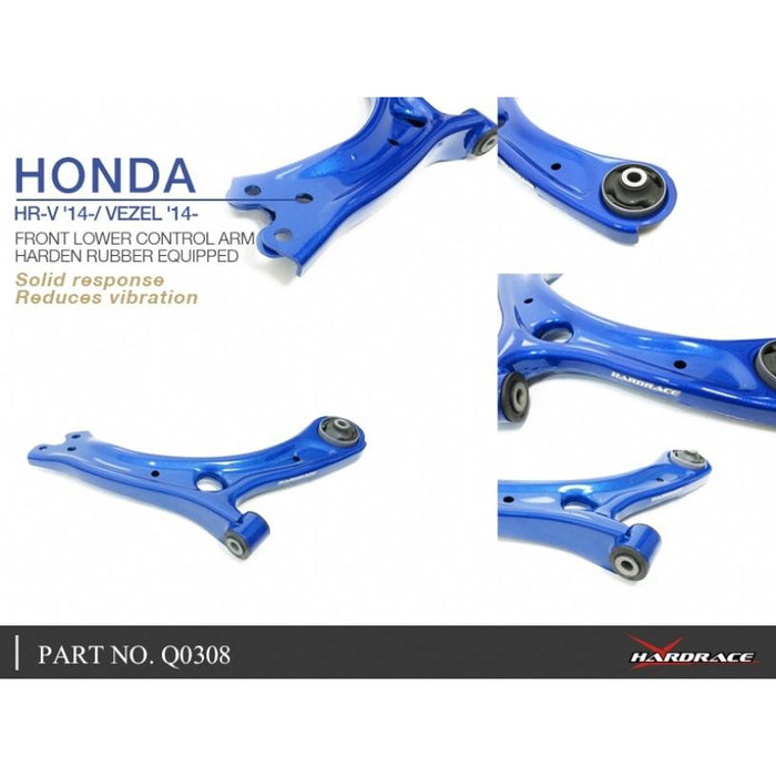 Hardrace Front Lower Control Arm Honda, Hrv, 14-Present