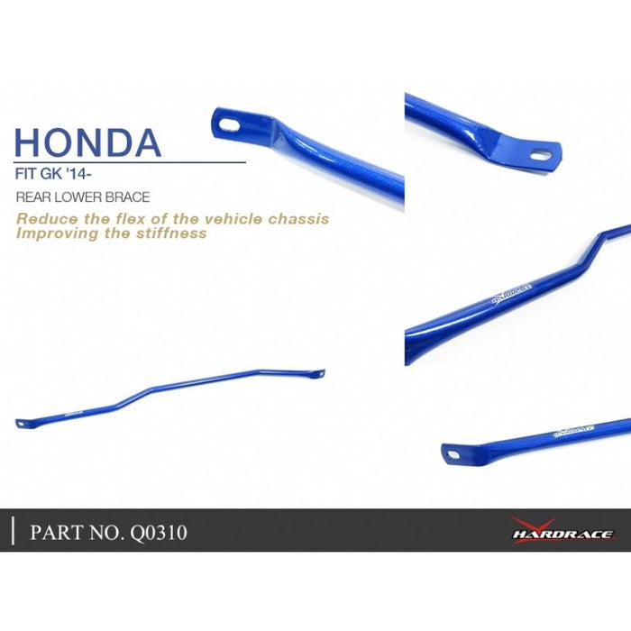 Hard Race Rear Lower Brace Honda, Jazz/Fit, Gk3/4/5/6