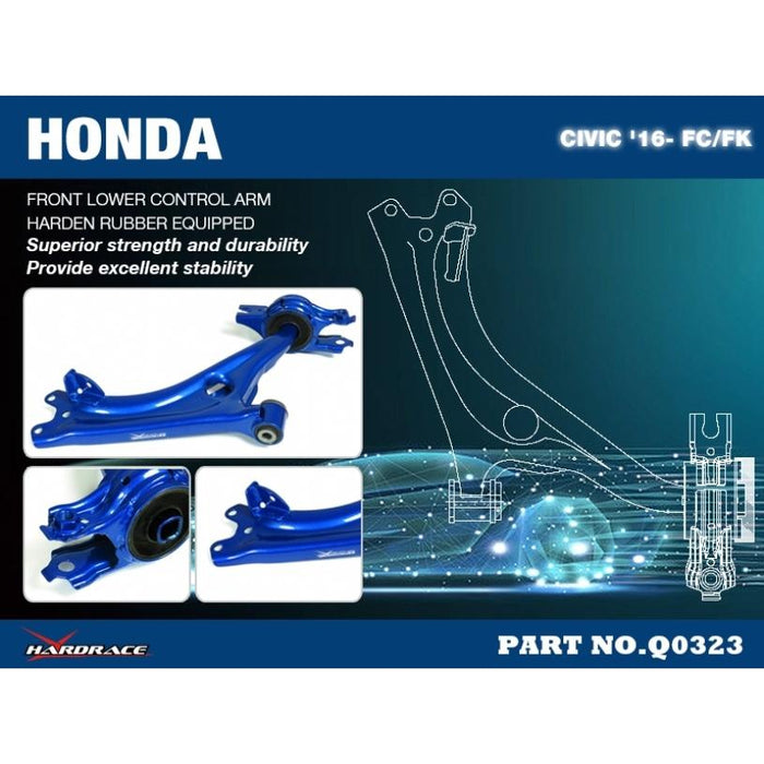 Hardrace Front Lower Control Arm For Acura, Audi, Bmw, Chevrolet, Daihatsu, Dodge, Ford, Ford Usa, Gmc, Honda, Hyundai, Infiniti, Isuzu, Jeep, Kia...