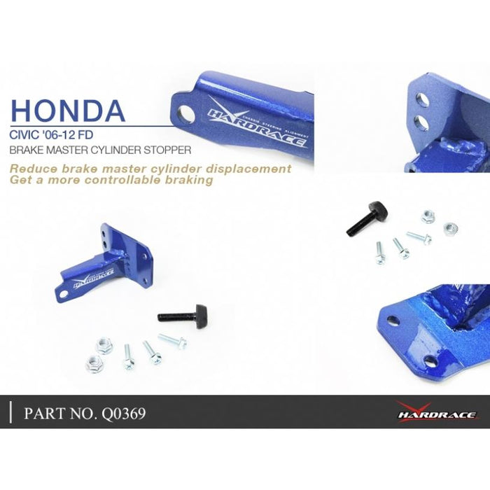 Hard Race Brake Master Cylinder Stopper Honda, Civic, Fd