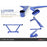 Hardrace Front Lower 4 Points Brace Luxgen, S5, U6, 12-, 13-