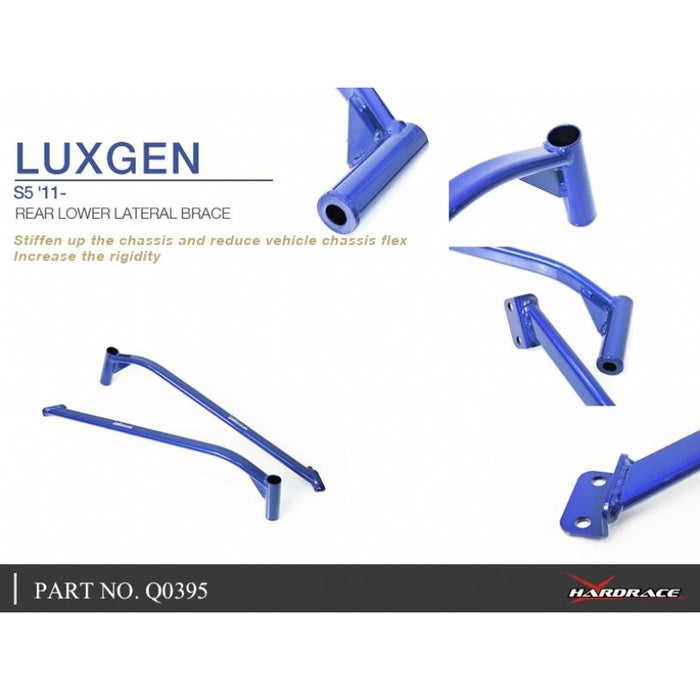 Hardrace Rear Lower Lateral Brace Luxgen, S5, U6, 12-, 13-