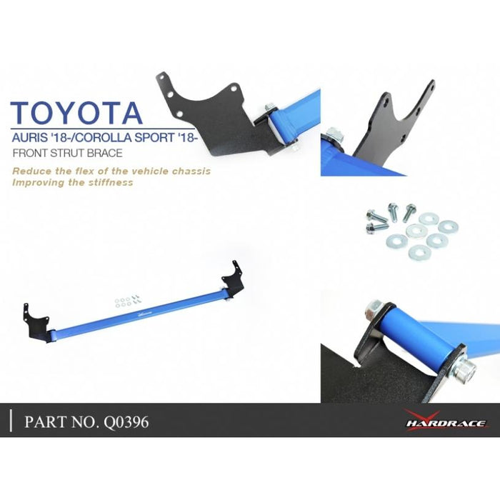 Hardrace Front Strut Bar Toyota, Corolla/Altis/Auris, Auris E210 18-