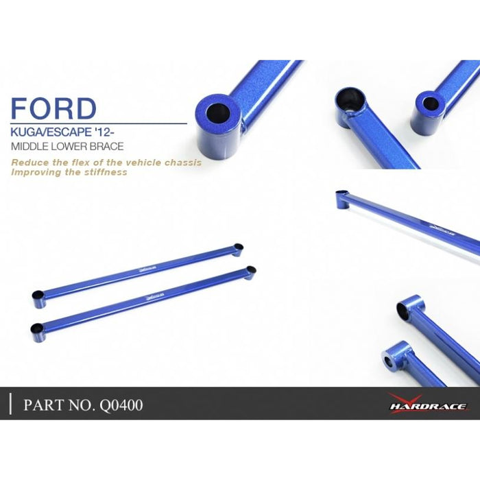 Hardrace Middle Lower Brace Escape, Kuga, Mk2 12-, Mk3 12-Present