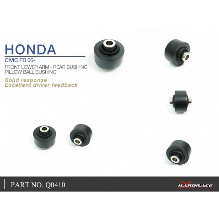Hardrace Front Lower Arm Rear Bushing Honda, Civic, Fd