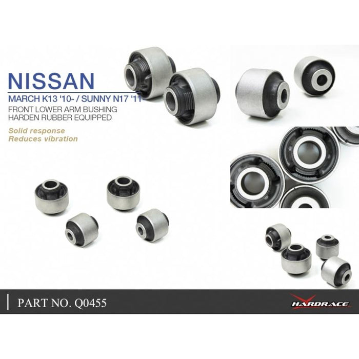 Hardrace Front Lower Arm Bushing Nissan, March/Micra, K13 10-