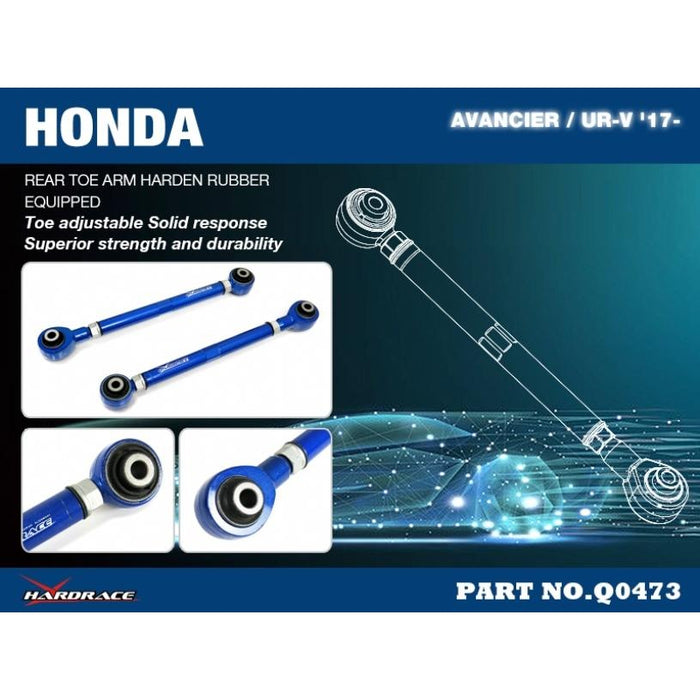Hard Race Rear Toe Arm Honda, Avancier/Ur-V, 17-Present