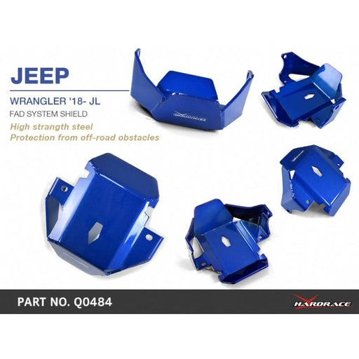 Hardrace Fad System Shield Jeep, Gladiator, Wrangler, Wrangler Unlimite Jl 18-Present, Jlu 18-Present, Jt 19-Present