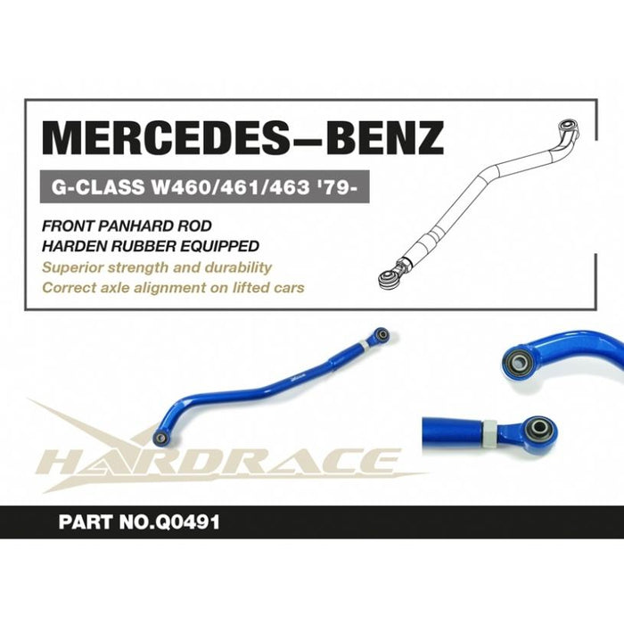 Hard Race Mercedes-Benz G-Class W460/W461/W463 Adjustable Front Track Bar