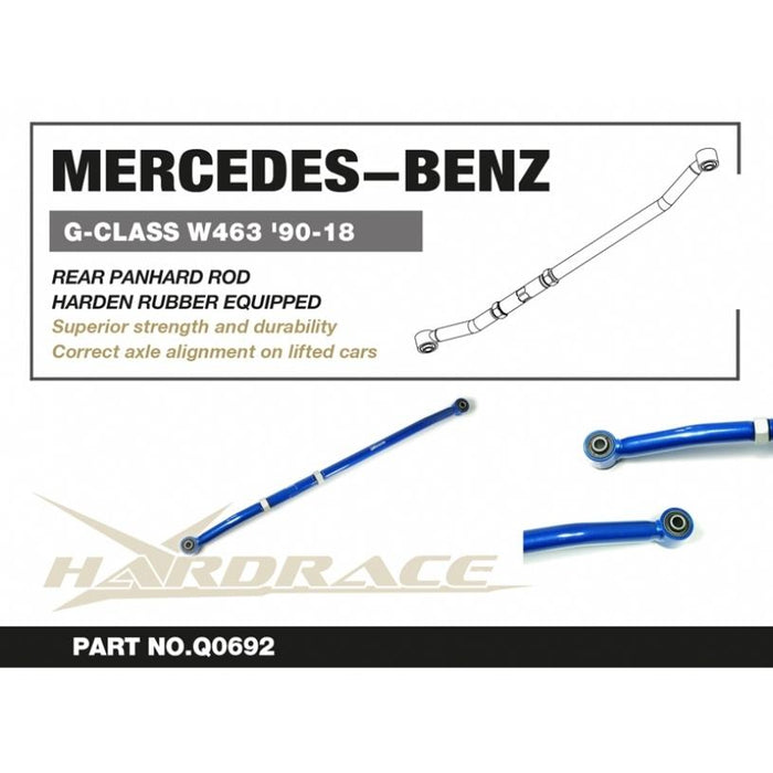 Hardrace Mercedes-Benz G-Class W463 Rear Track Bar