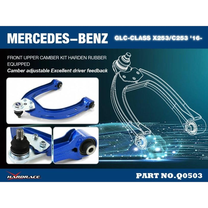 Hardrace Front Upper Camber Kit V2Mercedes, C-Class, Glc-Class, 16-Present, S205 15-Present, W205 15-Present
