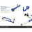 Hardrace Rear Toe Kit Toyota, Avensis, Tc, Agt10 05-10, T250 03 09