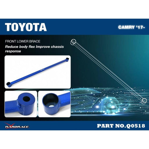 Hardrace Front Lower Brace Toyota, Camry, Xv70 17-