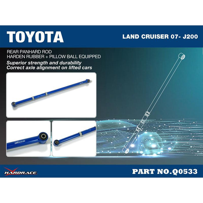 Hardrace Rear Panhard Rod Toyota Land Cruiser Lexus Lx 07-