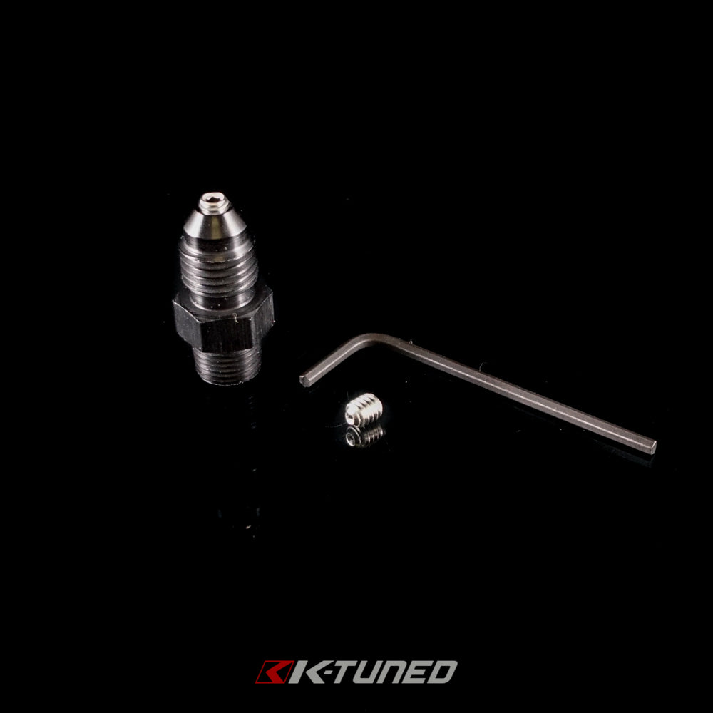 K-Tuned Turbo Oil Fee Restrictor - 1/8NPT to 3AN