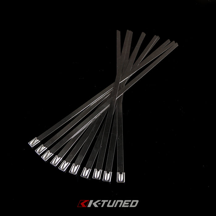 K-Tuned Stainless Steel Zip Ties (10 Pack)