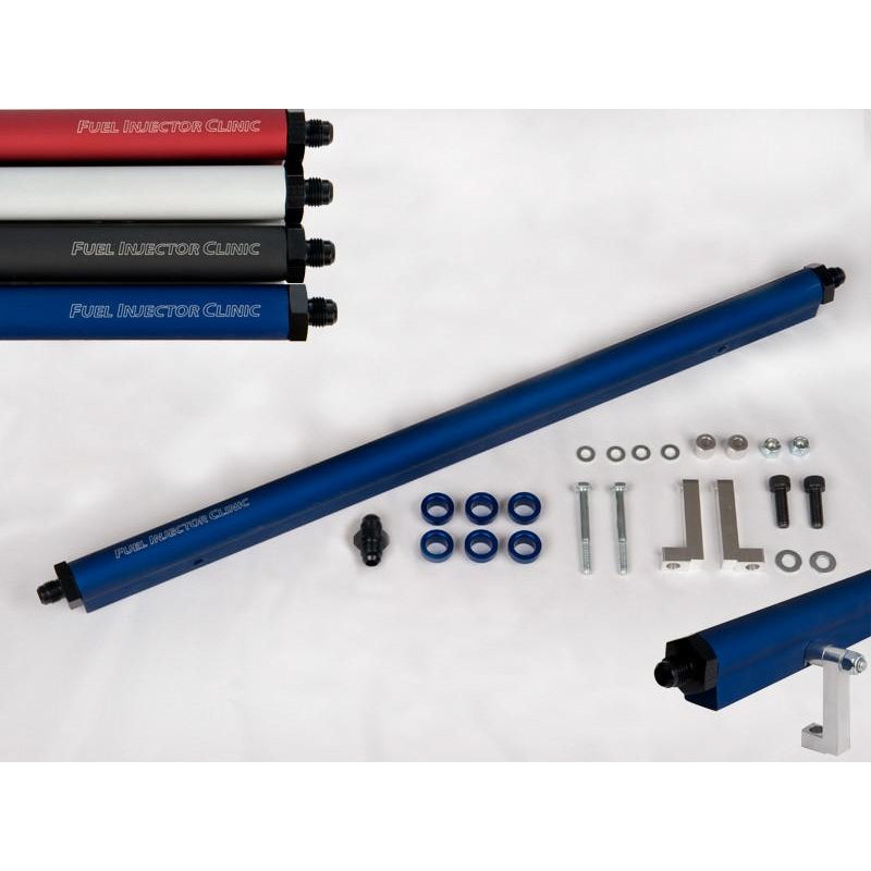 Fuel Injector Clinic Toyota Supra 2JZ-GTE Fuel Rail -6 Fittings Both Sides