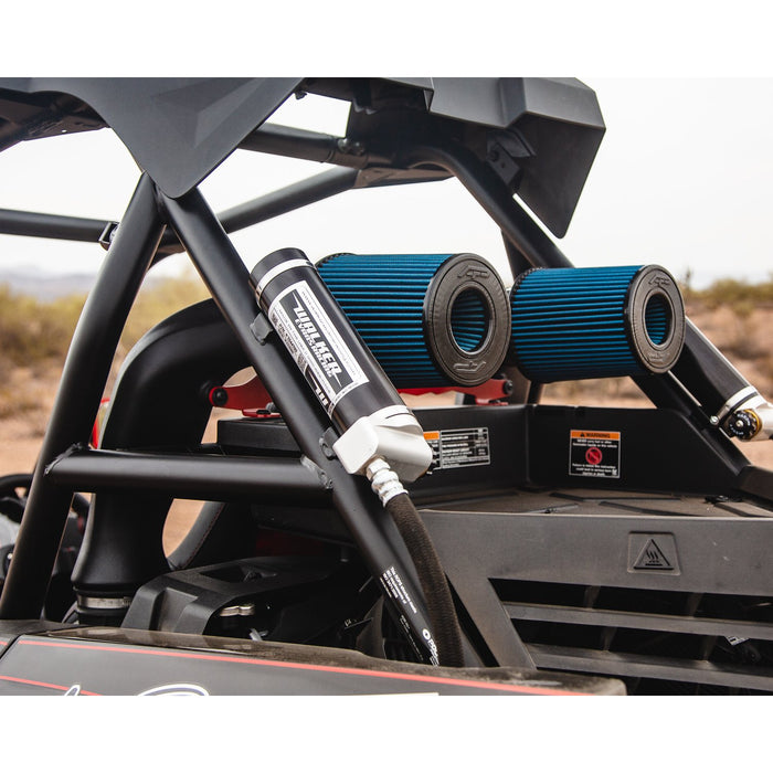 Agency Power 18-19 Polaris RZR RS1 High Flow Air Intake Kit - Red Cross Brace