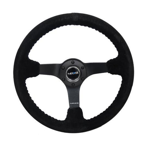 NRG Innovations 350mm Deep Dish Steering Wheel Suede