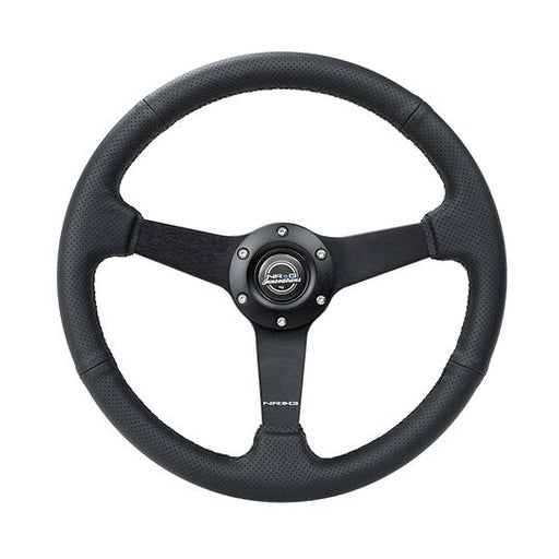 NRG Innovations 350mm Flat Steering Wheel Leather