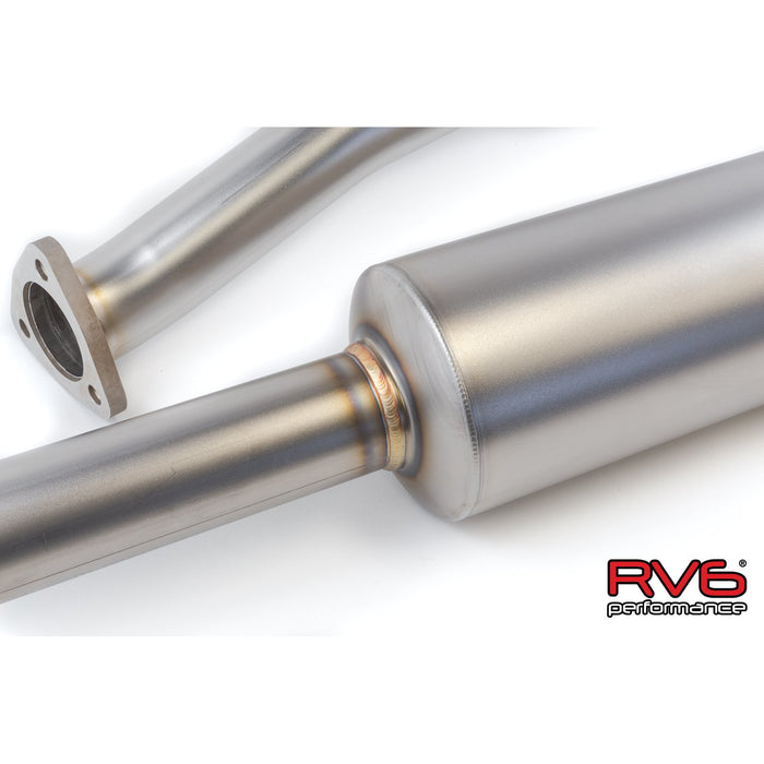 RV6 Double Resonated Midpipe for Accord V6 (13-17)