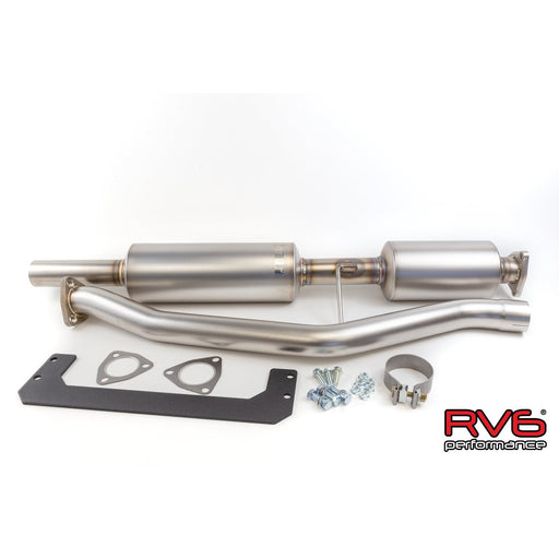 RV6 Double Resonated Midpipe for Accord V6 (13-17)