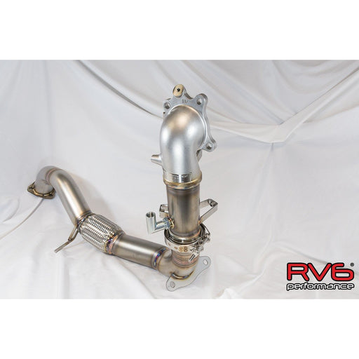 RV6 Downpipe & Front Pipe Combo for 17+ Civic SI