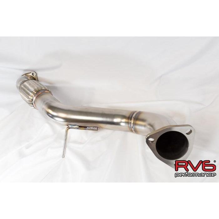RV6 Catted Downpipe & Front Pipe Combo for 17+ Civic Type-R 2.0T FK8