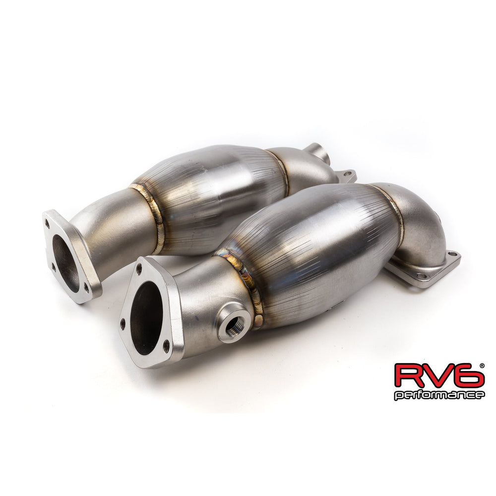 RV6 GEN 2 V3 HFPCs (High Flow Precats) Kit for 03-07 Accord V6 (3.0L)